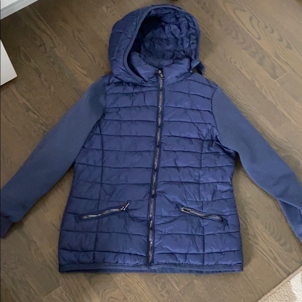 Girls Snobbish Blue Zip Up Jacket Size L